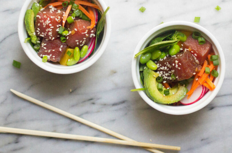 (Mini) Ahi Tuna Poke Bowls