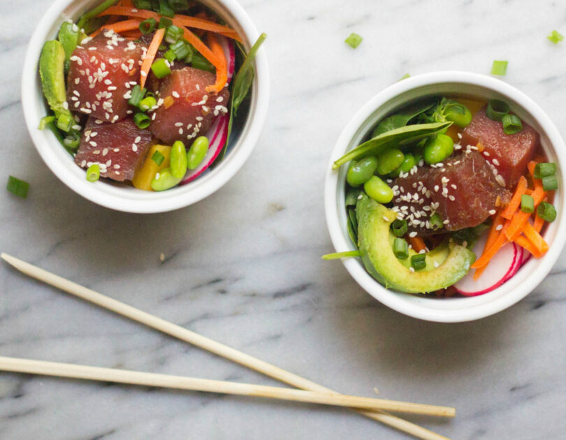 (Mini) Ahi Tuna Poke Bowls