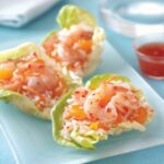 mandarin orange and shrimp lettuce wraps