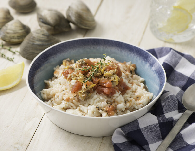 Risotto with Clam Sauce