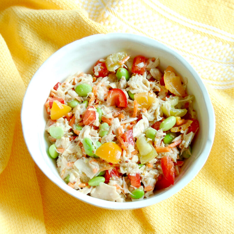 Tuna Edamame Salad