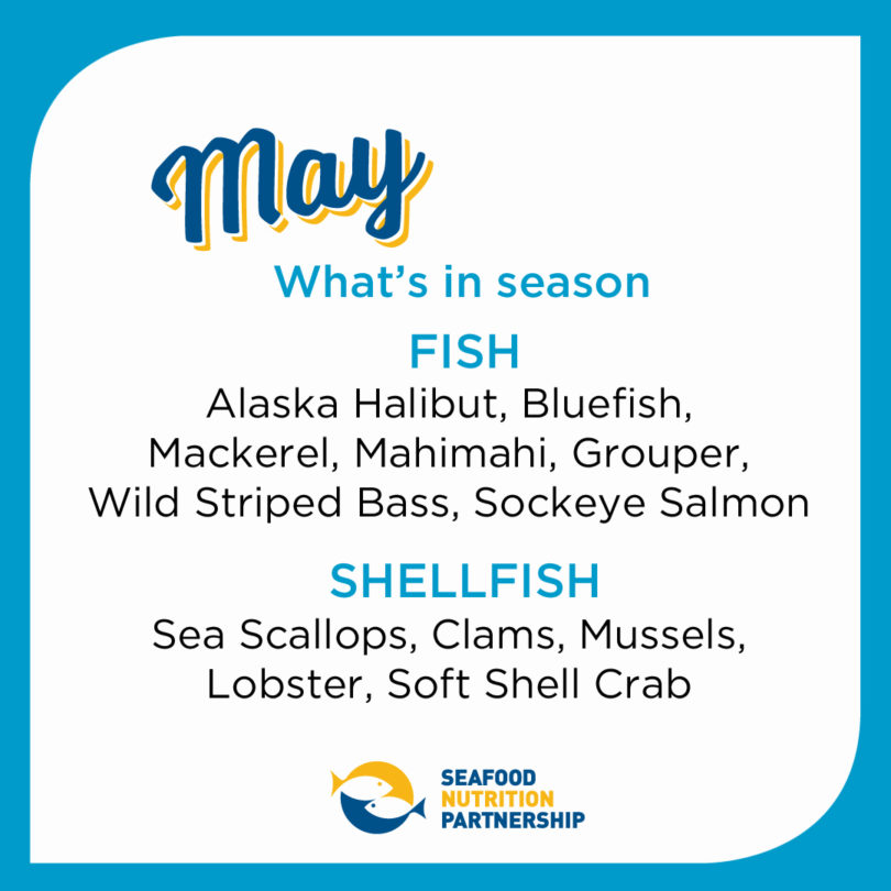 Seafood Seasonality in May