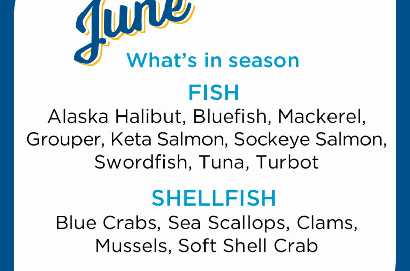 Seafood Seasonality in June