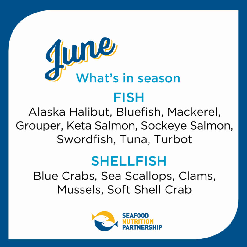 Seafood Seasonality in June