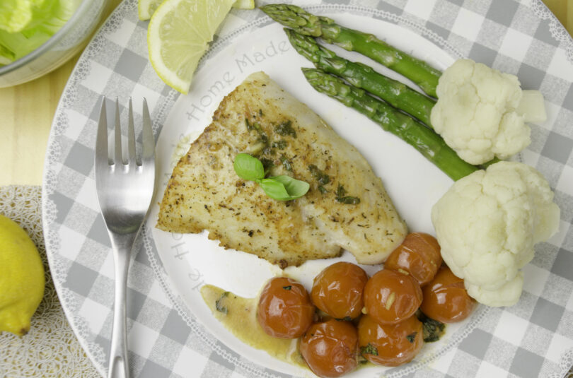 Sautéed Striped Bass with Brown Butter and Orange