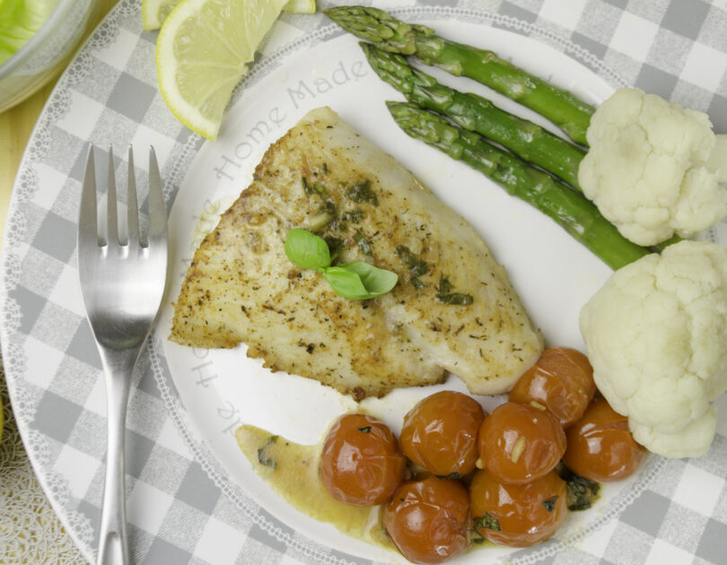 Sautéed Striped Bass with Brown Butter and Orange