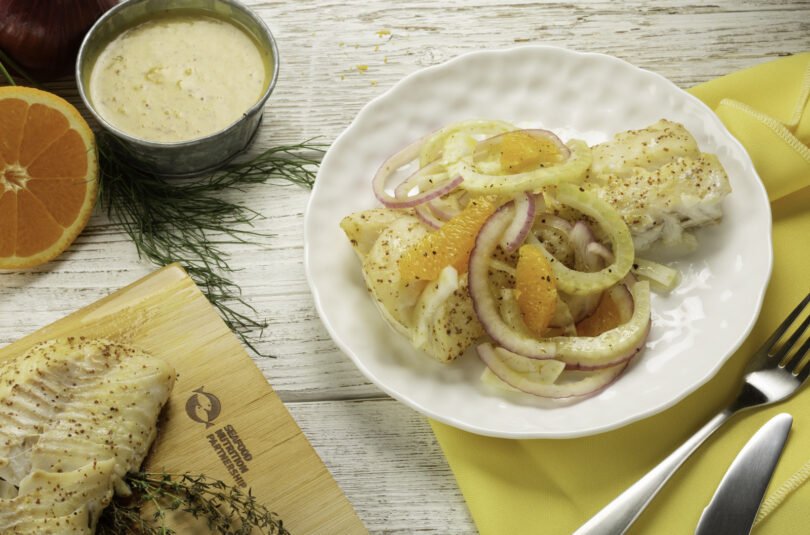 Cedar Plank Roasted Fish