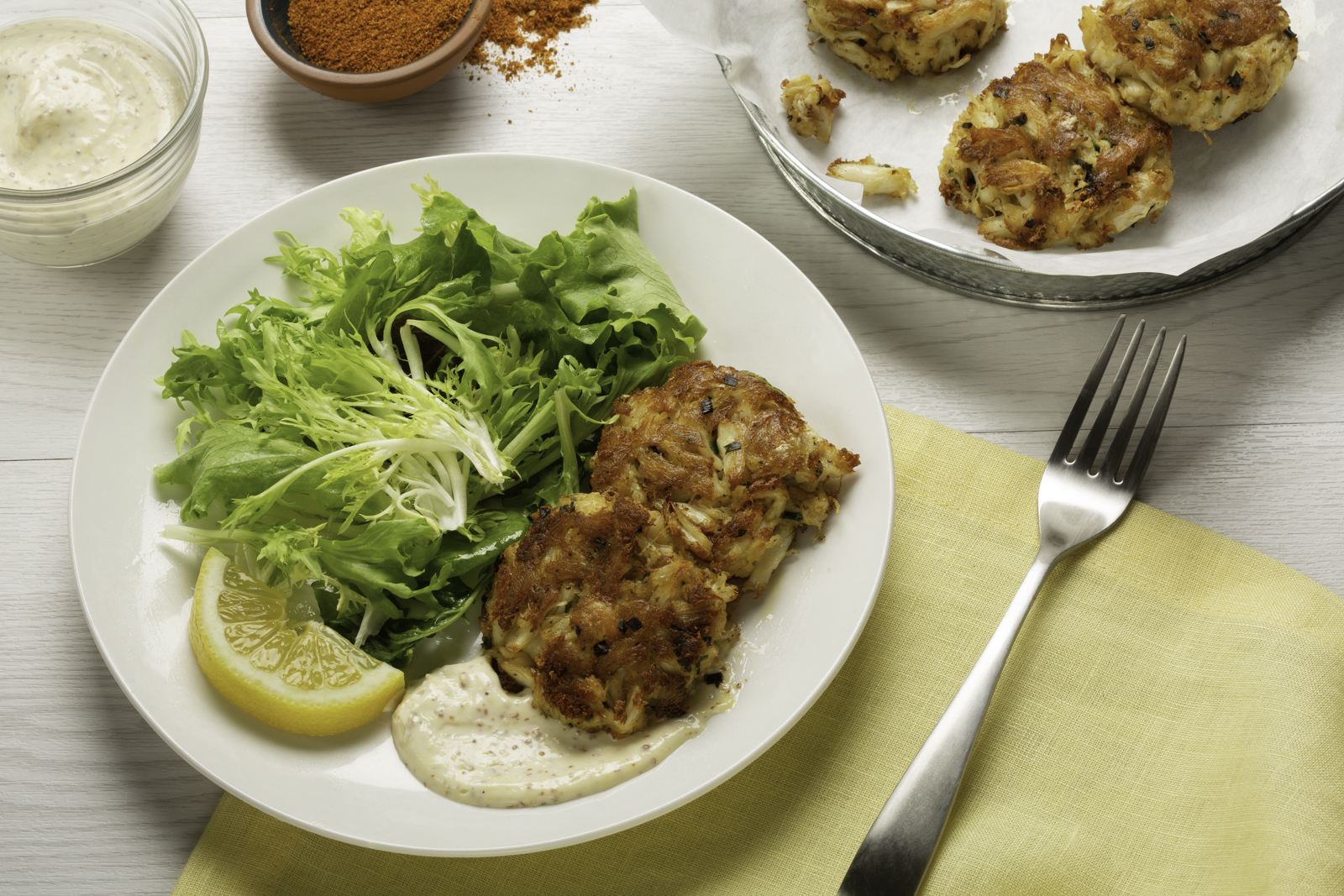 Crab Cakes with Homemade Remoulade