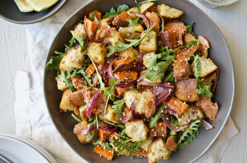 Smoked Salmon Panzanella