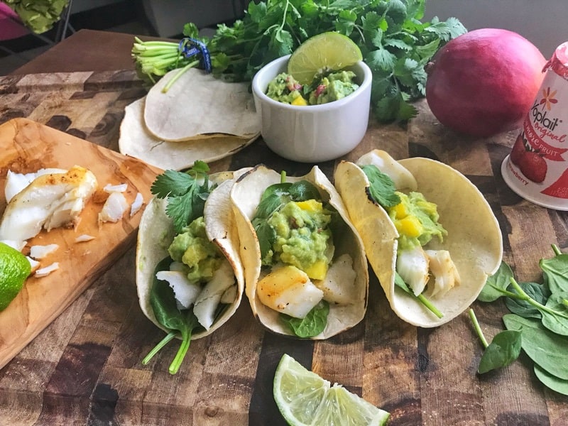 Jodi Danen white fish tacos