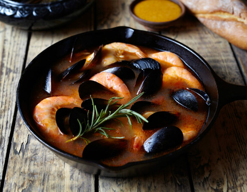 Seafood Stew with Butternut Squash and Fennel