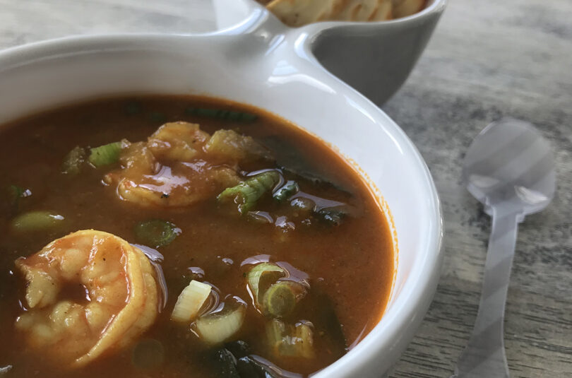 Instant Pot Curry Shrimp Chowder