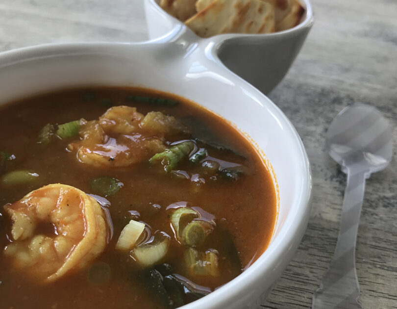 Instant Pot Curry Shrimp Chowder