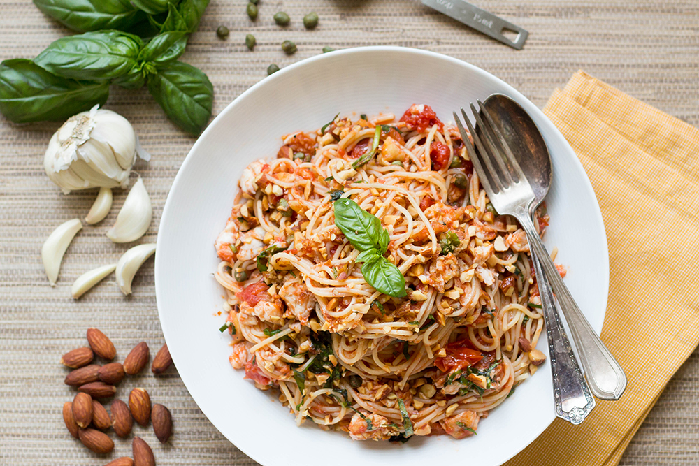 Sicilian Pasta with Australis Barramundi