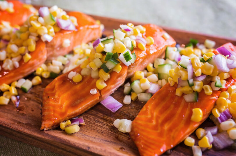 Sweet Orange Salmon by Annessa Chumbley