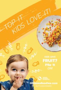 Getting Kids to Eat More Seafood tip: Top It. Kids Love It!