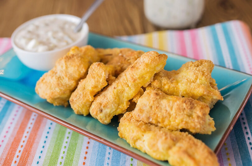 Homemade fish sticks recipe by Annessa Chumbley RD