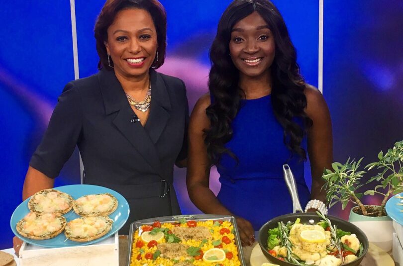 SNP Dietitian on Good Morning Washington for National Seafood Month!