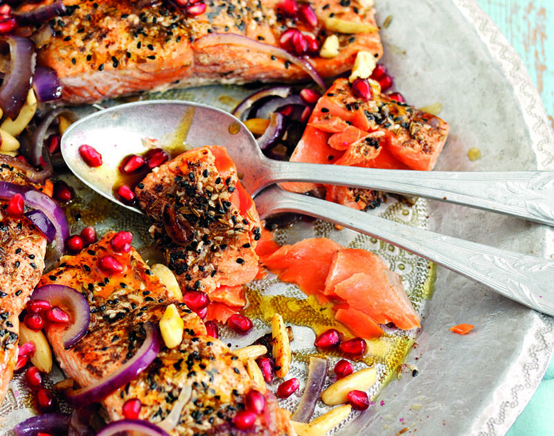 Salmon Sharing Platter