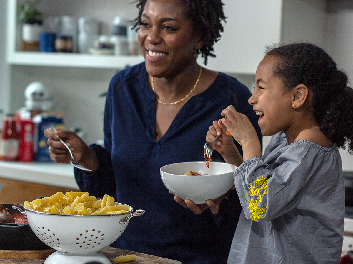 White Fish Pasta in a Flash by Maya Feller