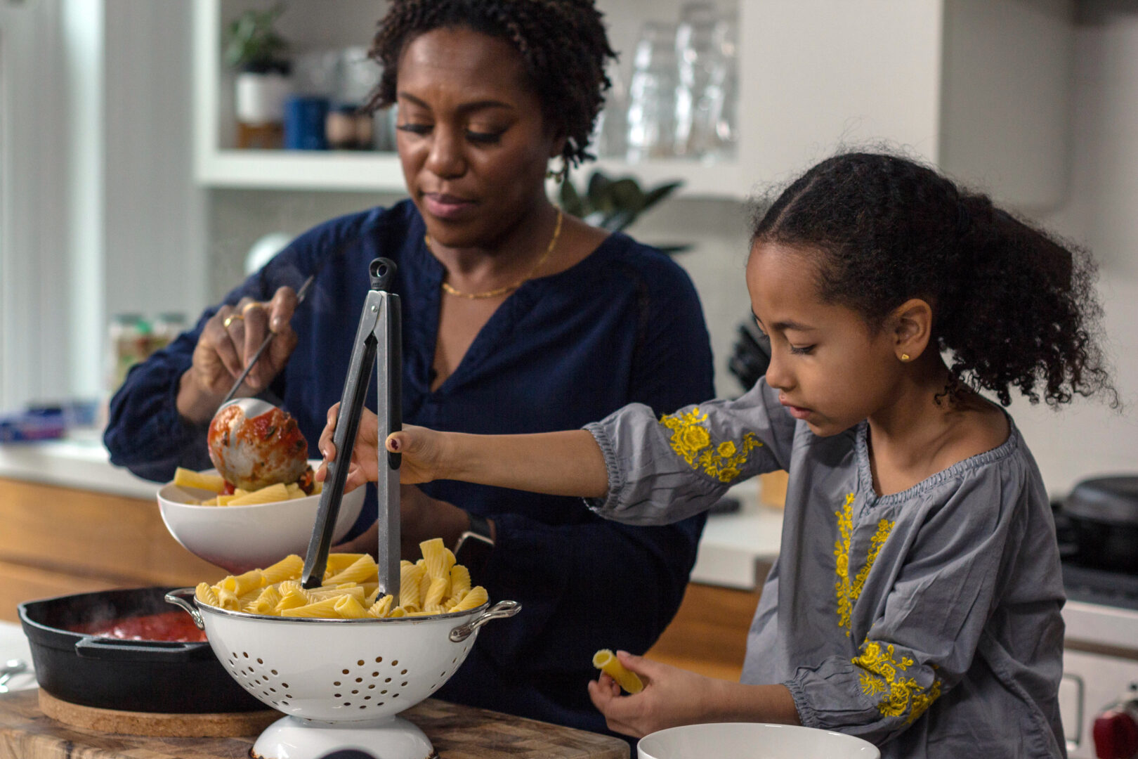 White Fish Pasta in a Flash by Maya Feller