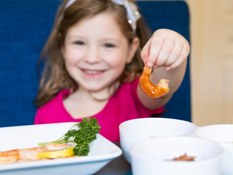 Tips on Getting Kids to Just Try Seafood from Dietitian and Momma Lauren Manaker