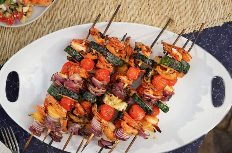 Easy Shrimp Skewers by Annessa Chumbley