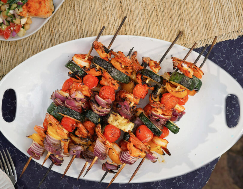 Easy Shrimp Skewers by Annessa Chumbley