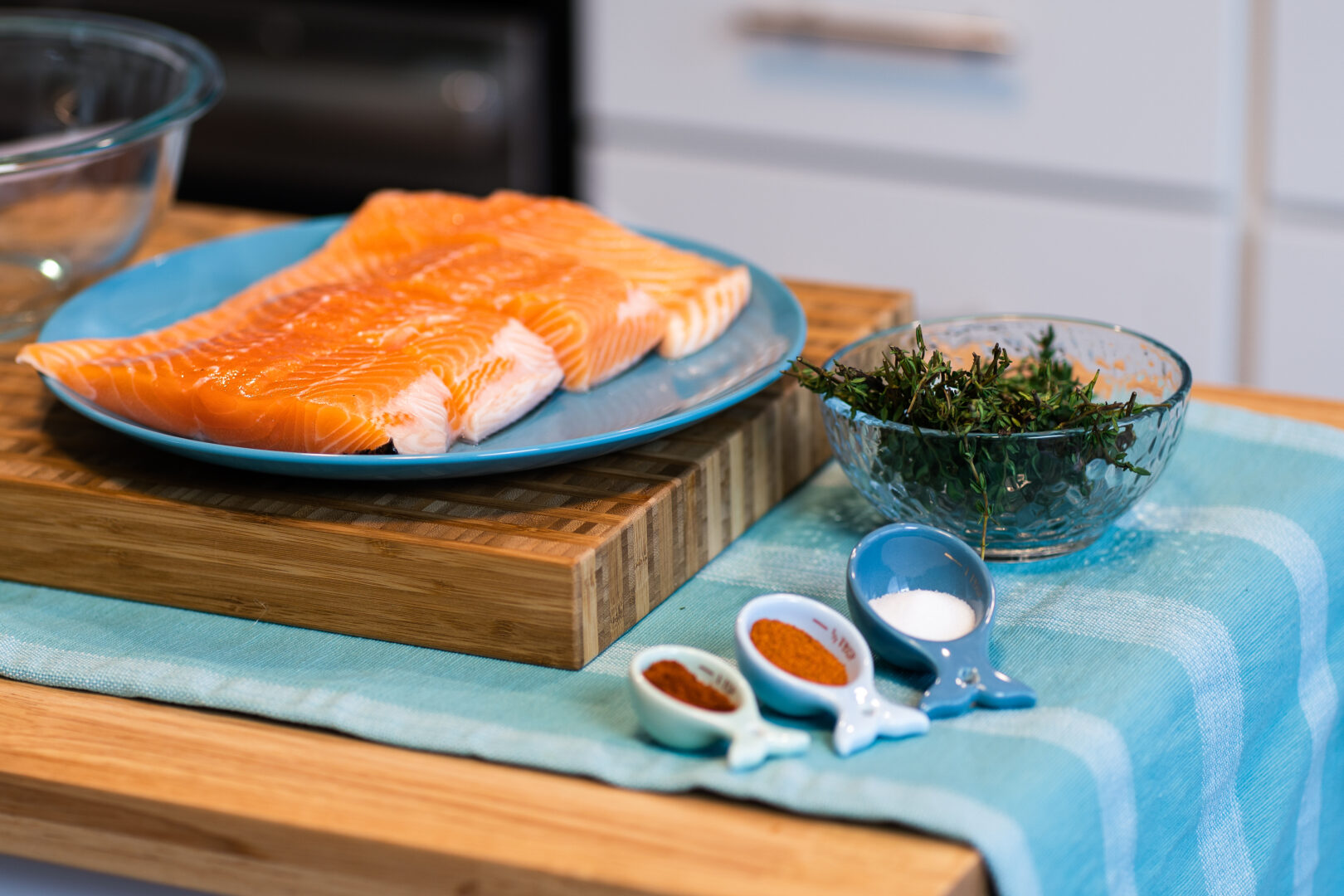 Maple Walnut Salmon with Bluehouse Salmon