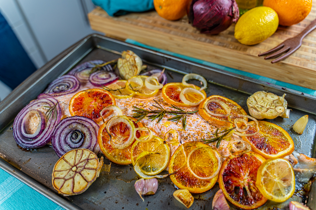 Blood Orange Salmon