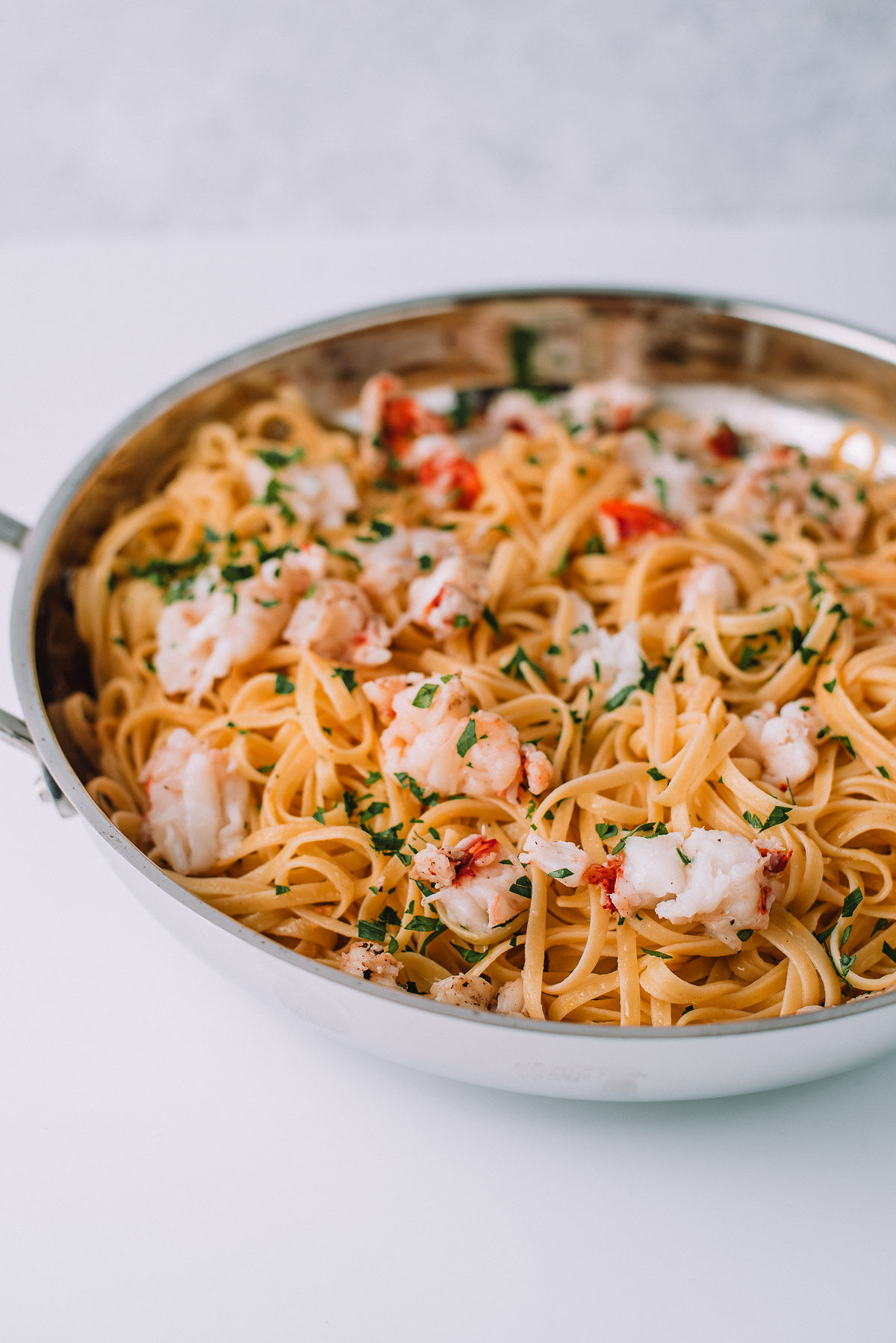 Buttery Lobster Linguine