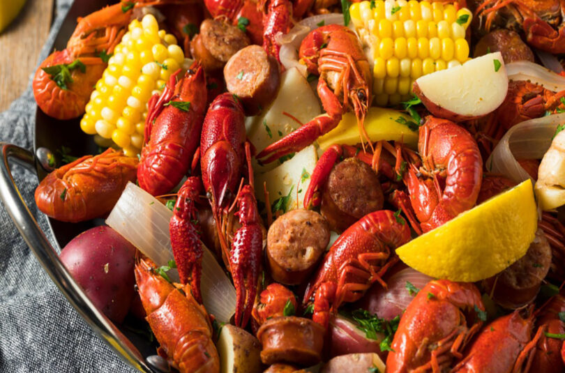 crawfish boil feature