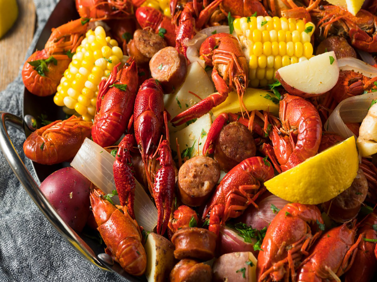 Low Country Crawfish Boil Seafood