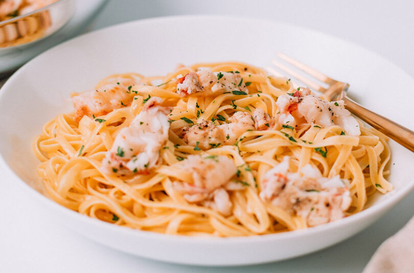 Buttery Lobster Linguine