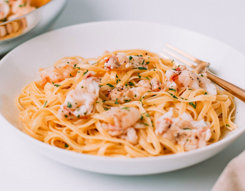 Buttery Lobster Linguine