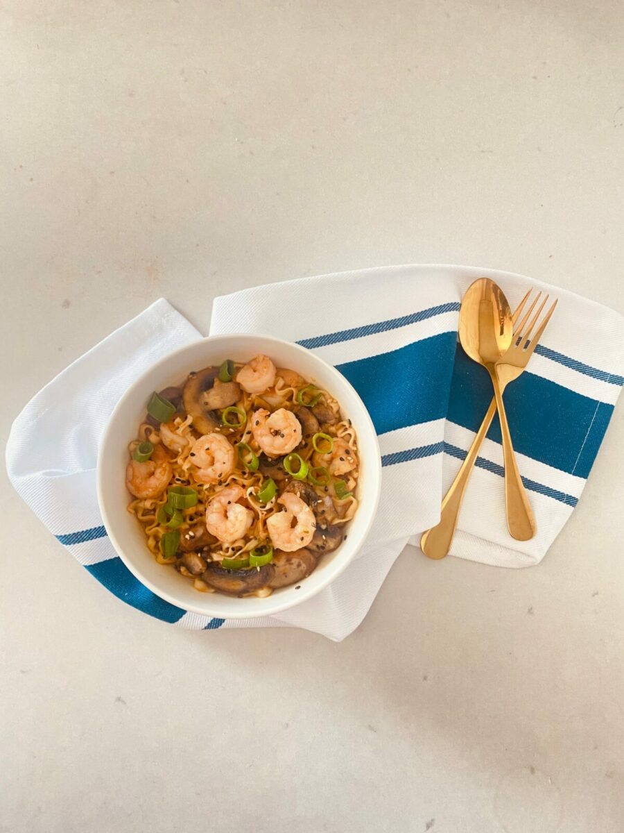 Easy Homemade Ramen with Shrimp