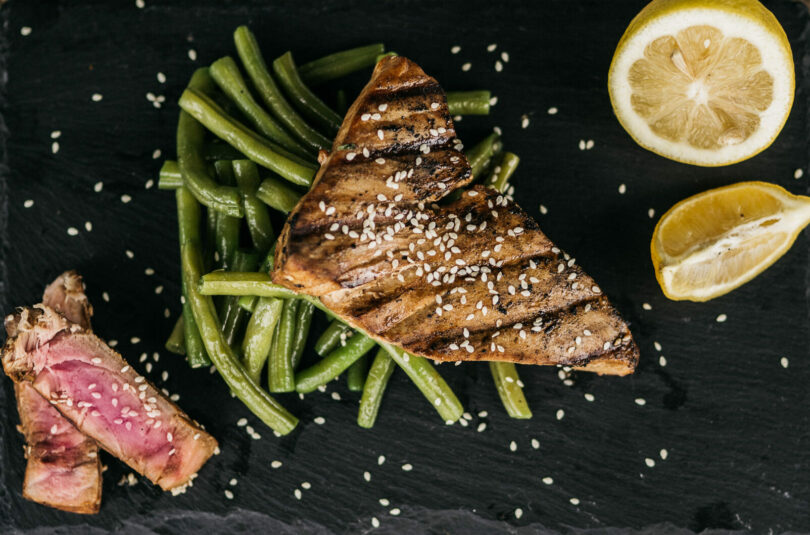 Asian Sesame Grilled Tuna Steak