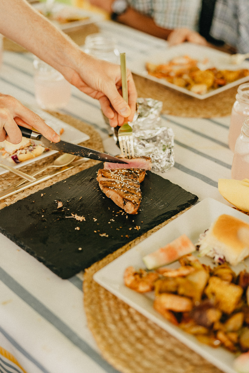 Asian Sesame Grilled Tuna Steak