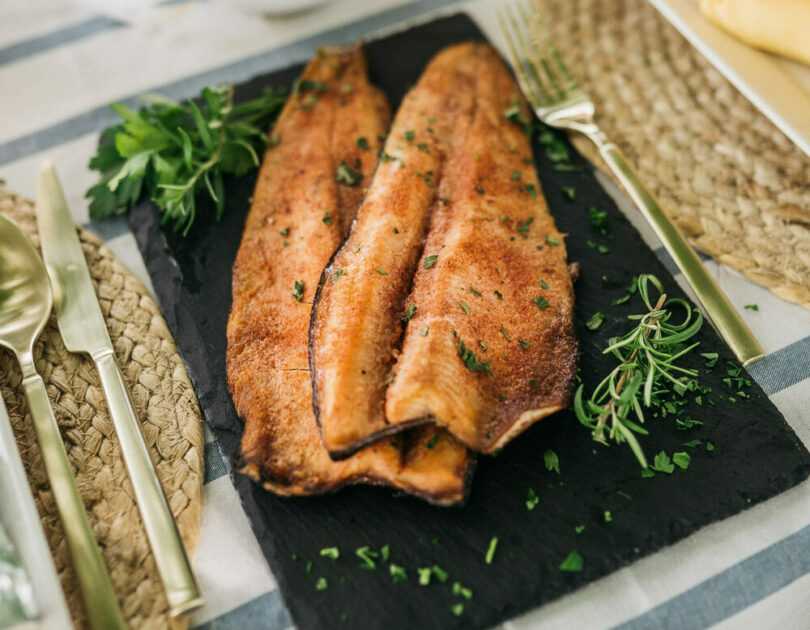 smoked trout