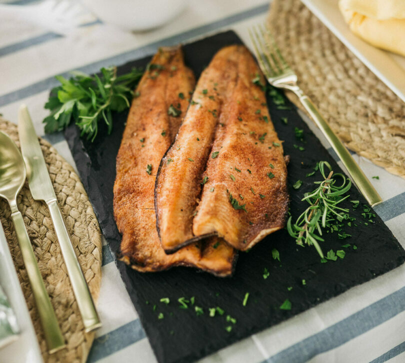 smoked trout