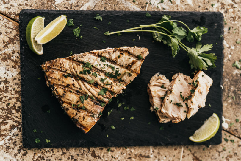 Grilled Swordfish Steak