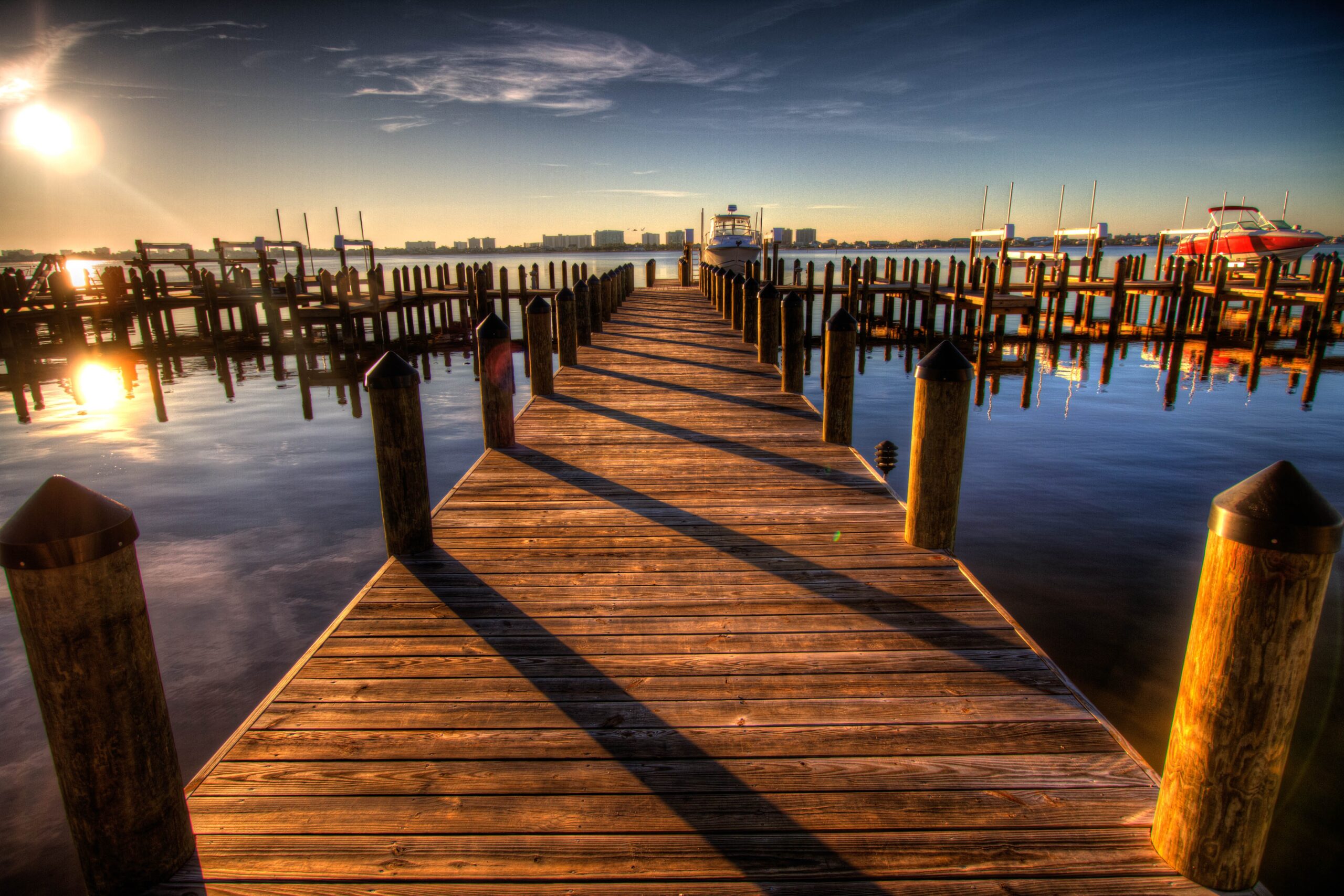 Stock image of pier for National Seafood Council Task Force