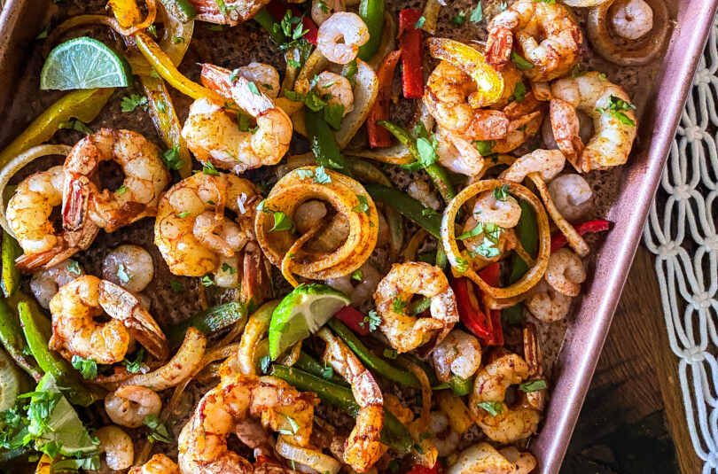 shrimp fajitas