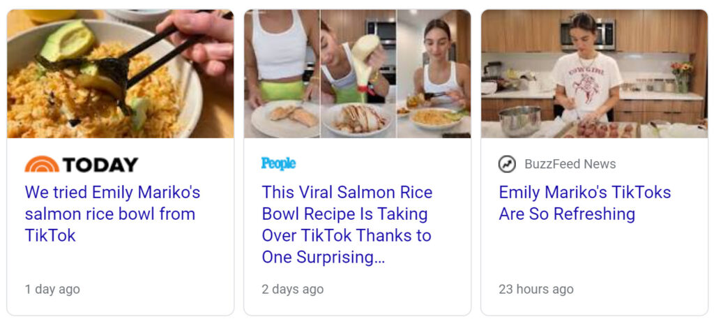 Salmon Rice is making news from TODAY to People