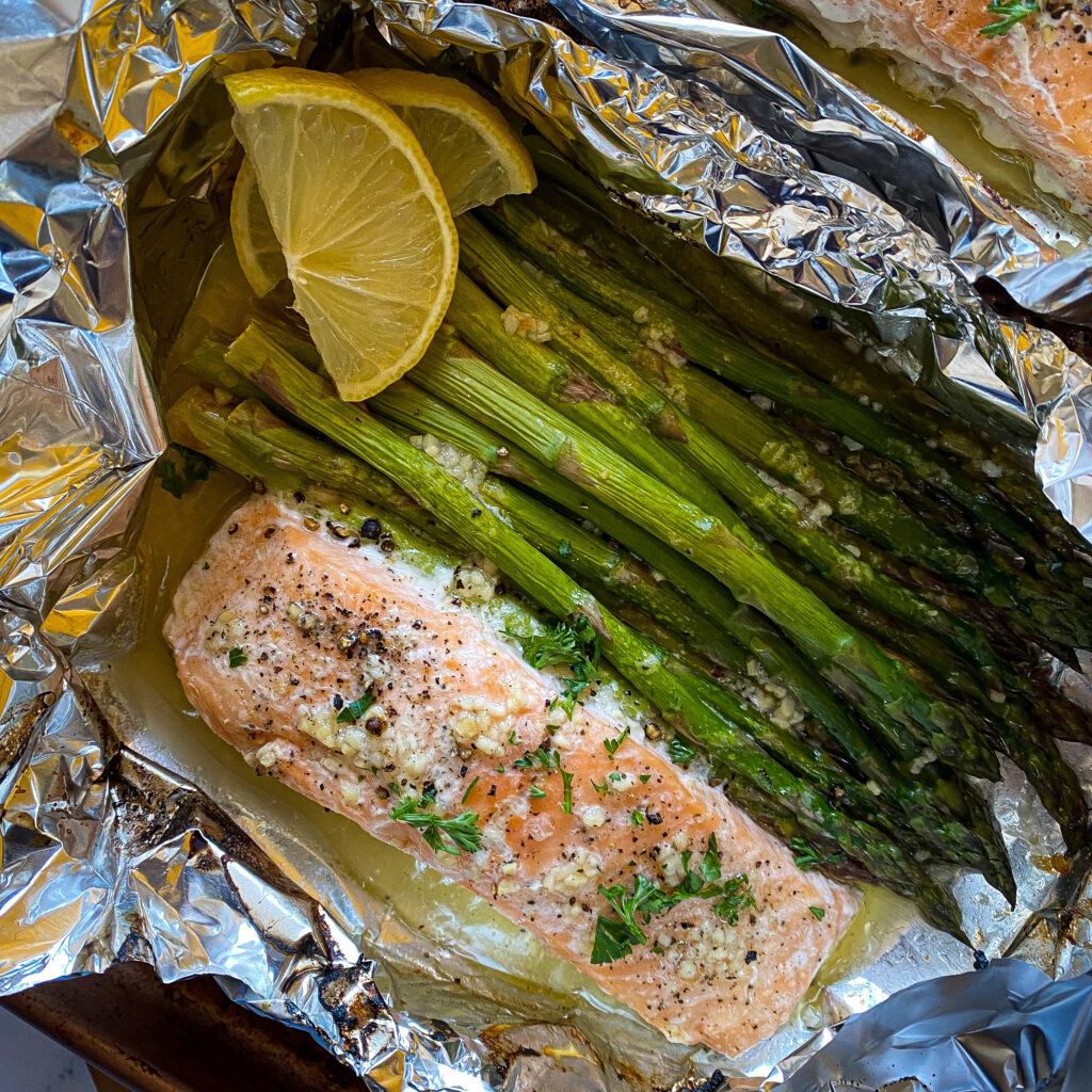 Salmon in foil recipe sales