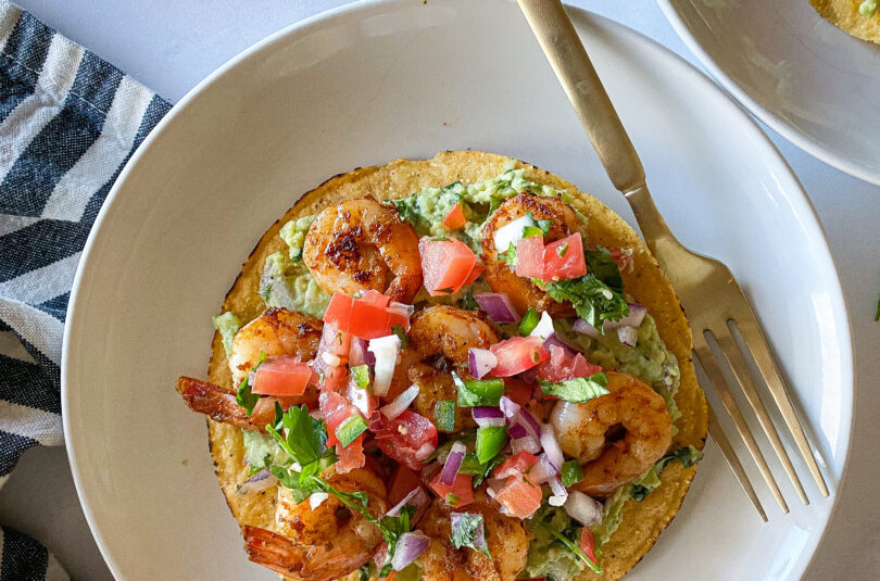 Shrimp Tostadas