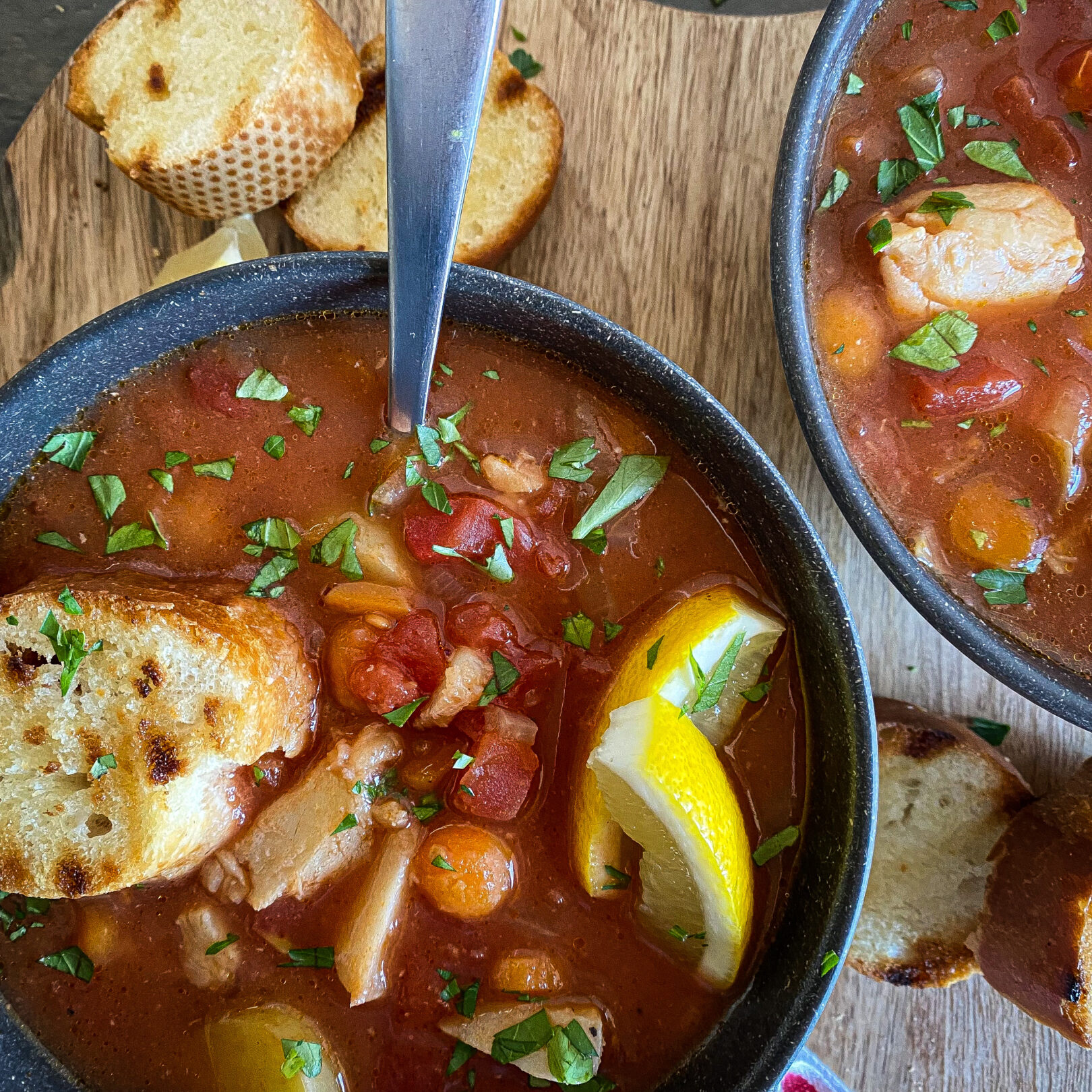 Manhattan Style Fish Chowder