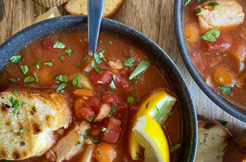 Manhattan Style Fish Chowder