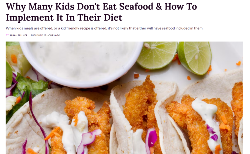 Moms.com article about kids and seafood
