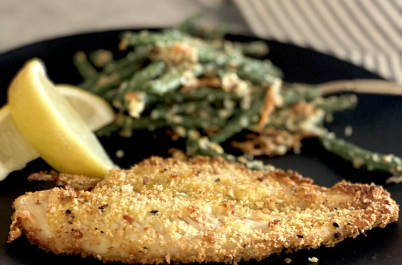 Air fryer Panko-Crusted Sole